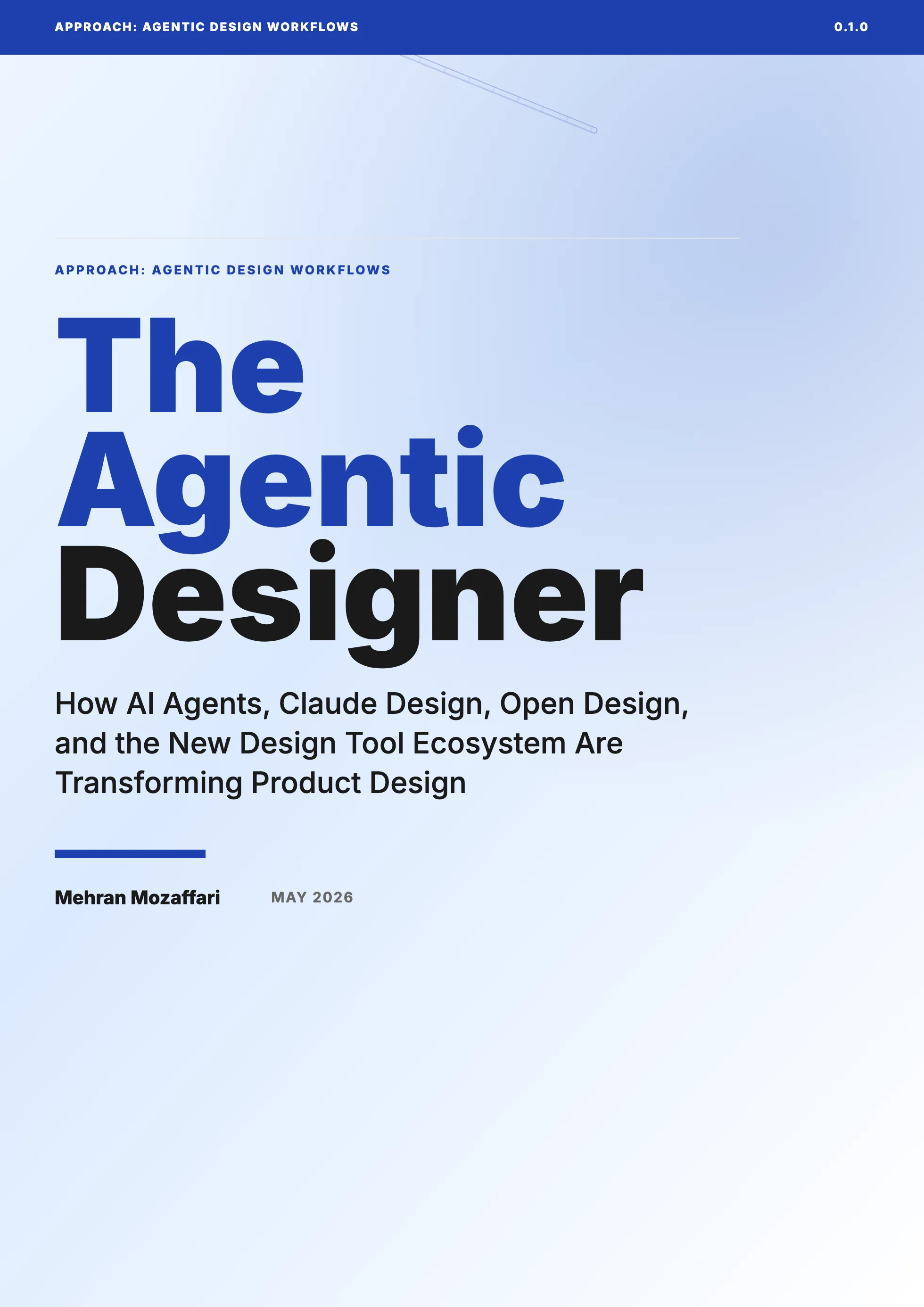 The Agentic Designer Book Cover